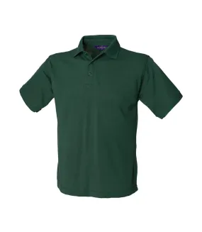 Polo homme vert bouteille Henbury