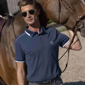 Polo équitation homme Equithème Léo