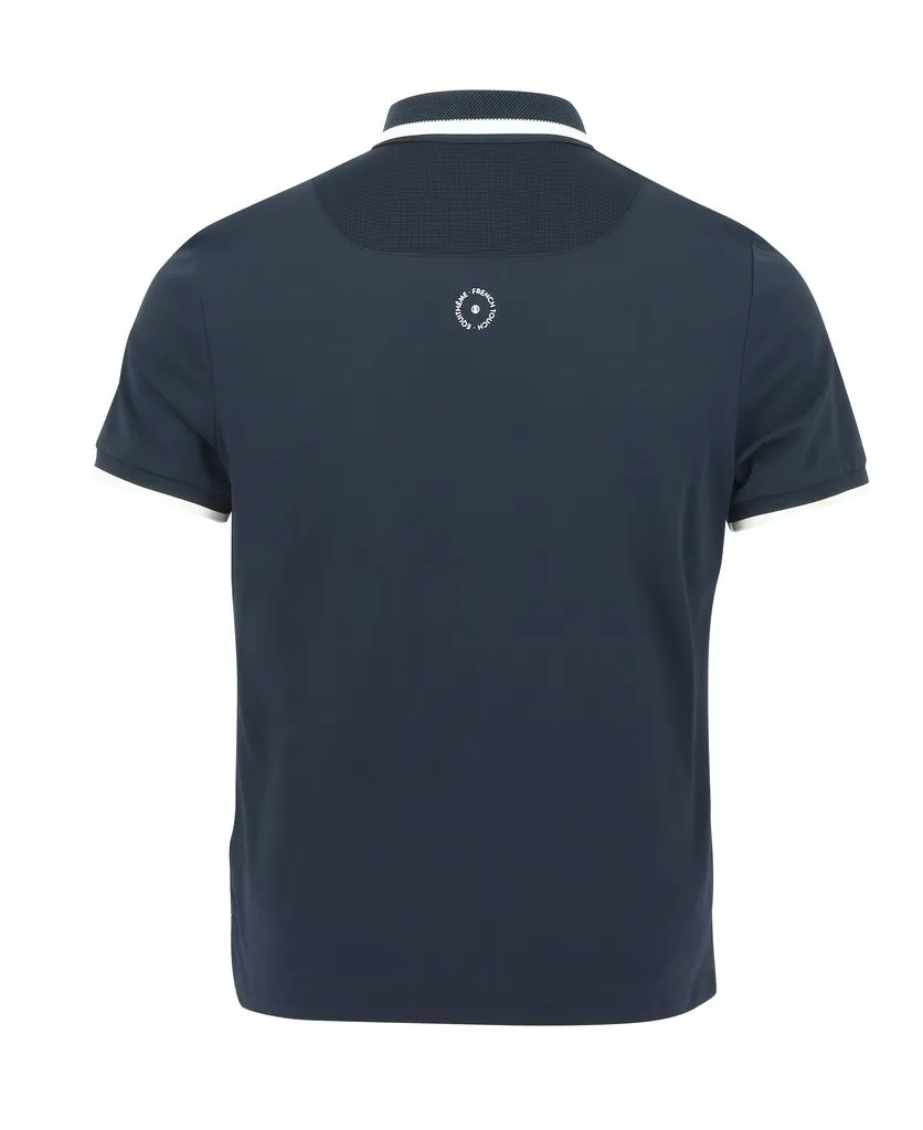 Polo équitation homme Equithème Léo