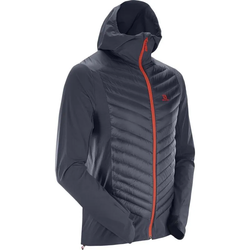 Salomon Haloes Down Hybrid Hoodie M - Doudoune à capuche homme | Hardloop