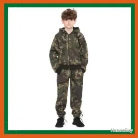 Survêtement camouflage - Pour enfants 7 à 13 ans - Livraison rapide