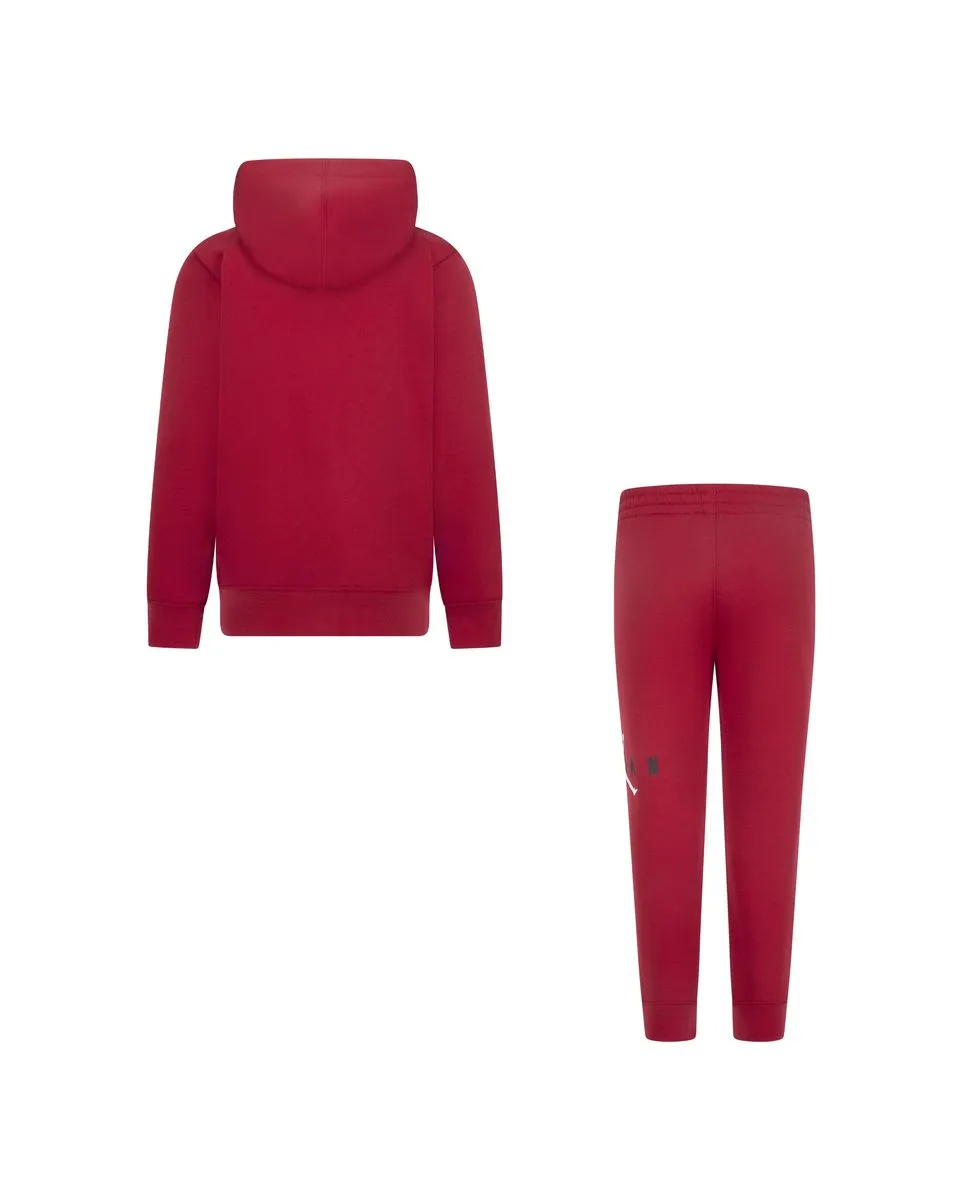 Survêtement Jeune enfant JDN SUSTAINBLE PO HOODIE SET Rouge