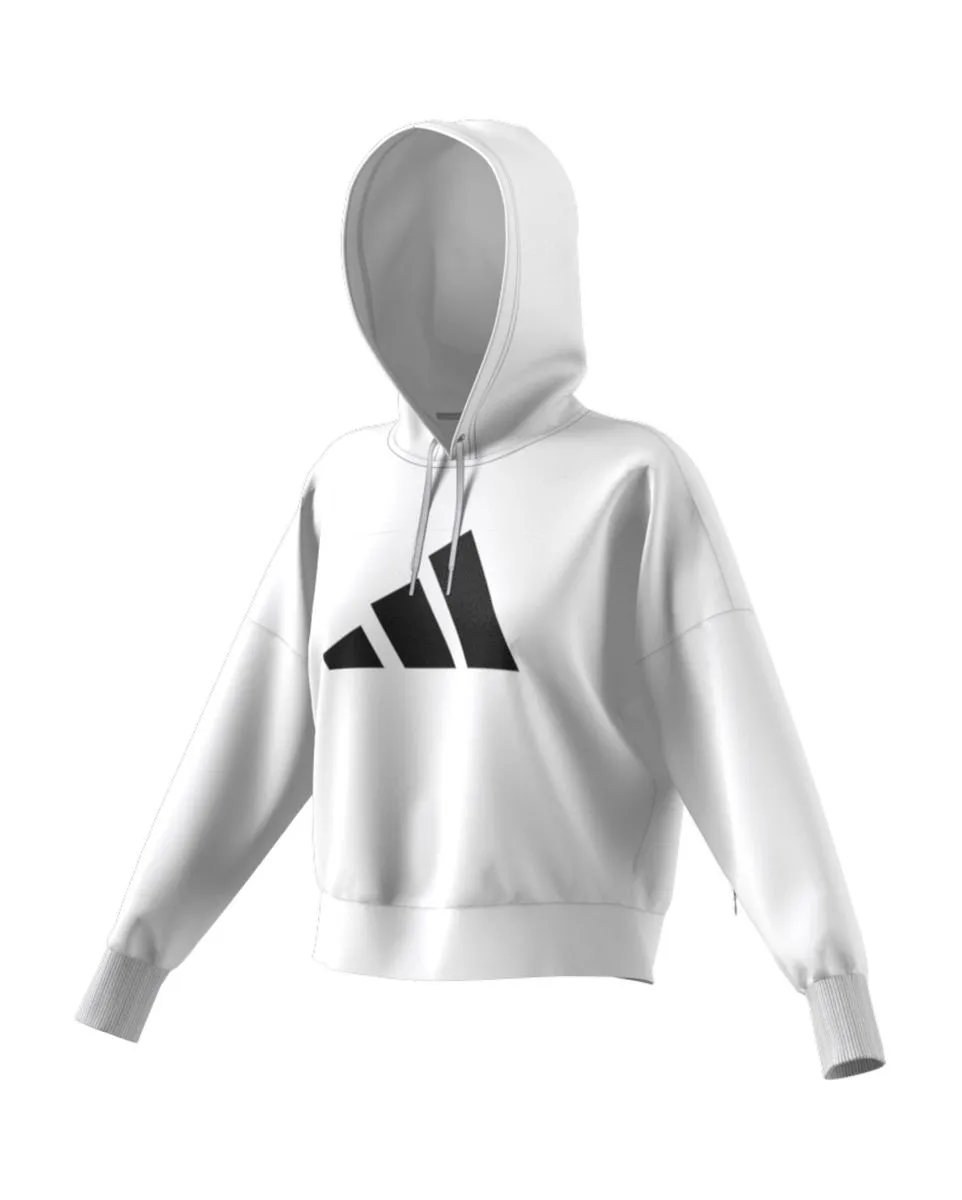 sweatshirt femme W FI 3B HOODIE Blanc