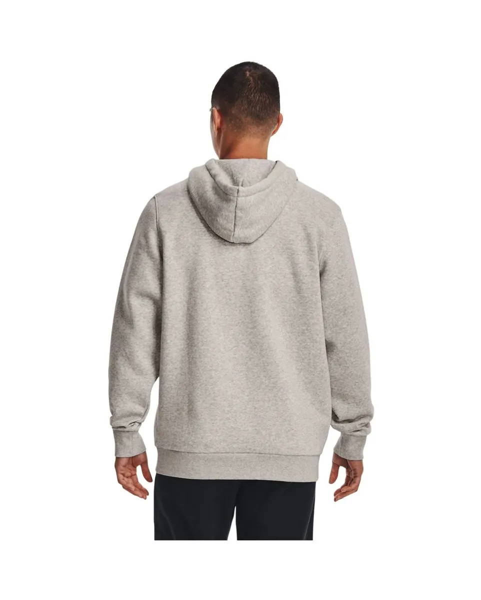 Sweatshirt à capuche manches longues Homme UA ESSENTIAL FLEECE HOODIE Gris