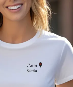 T-Shirt J'aime Bastia