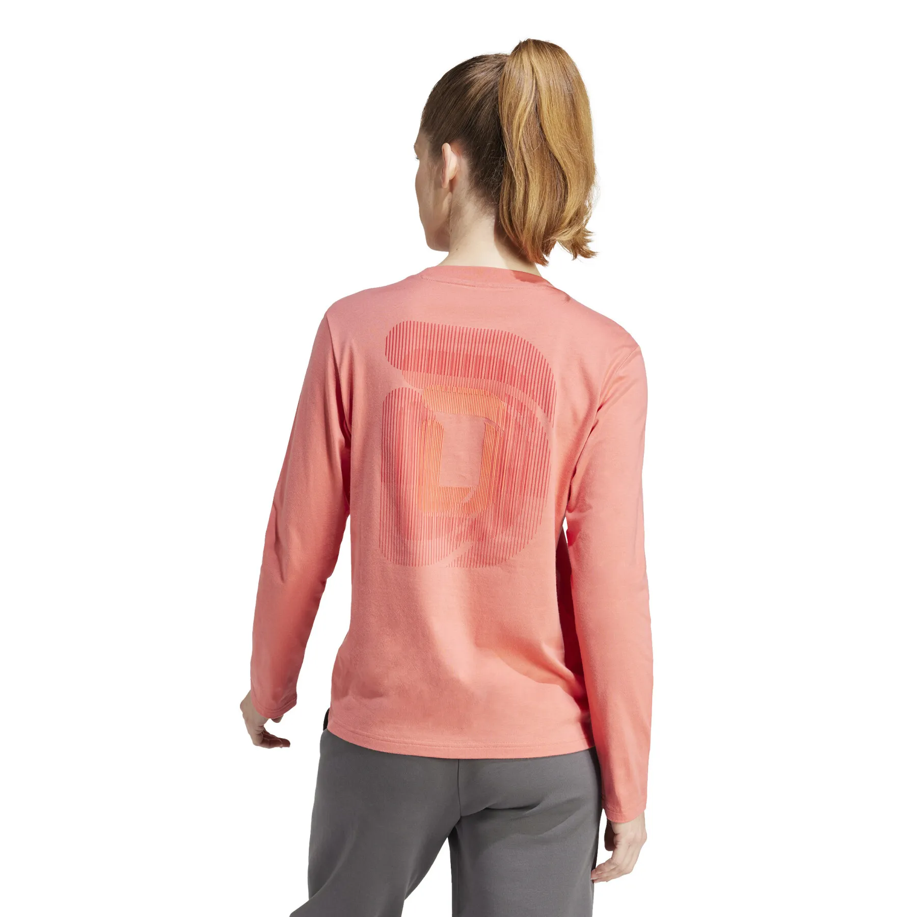 T-shirt manches longues femme adidas Team D