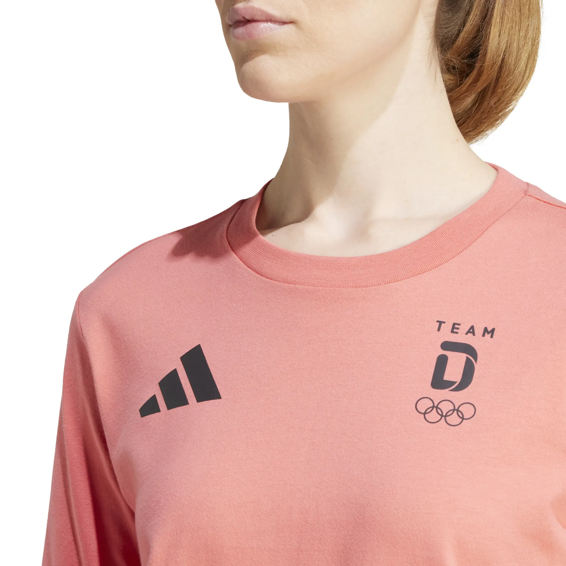 T-shirt manches longues femme adidas Team D