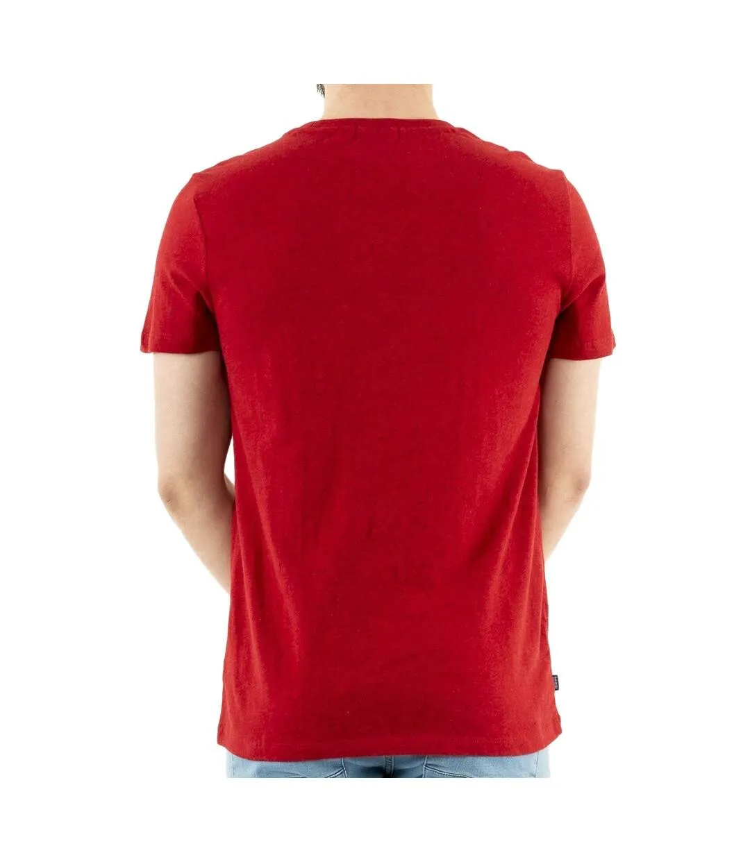 T-shirt Rouge Homme Superdry OL