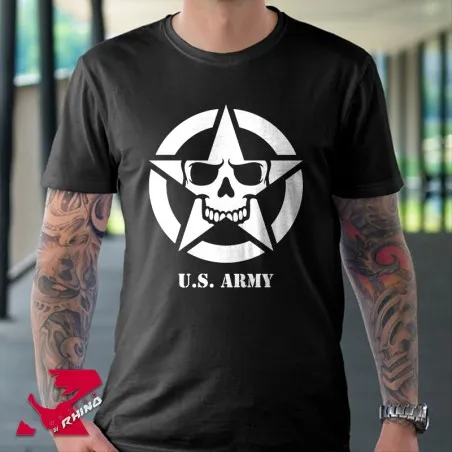 T-Shirt Skull Star U.S. Army