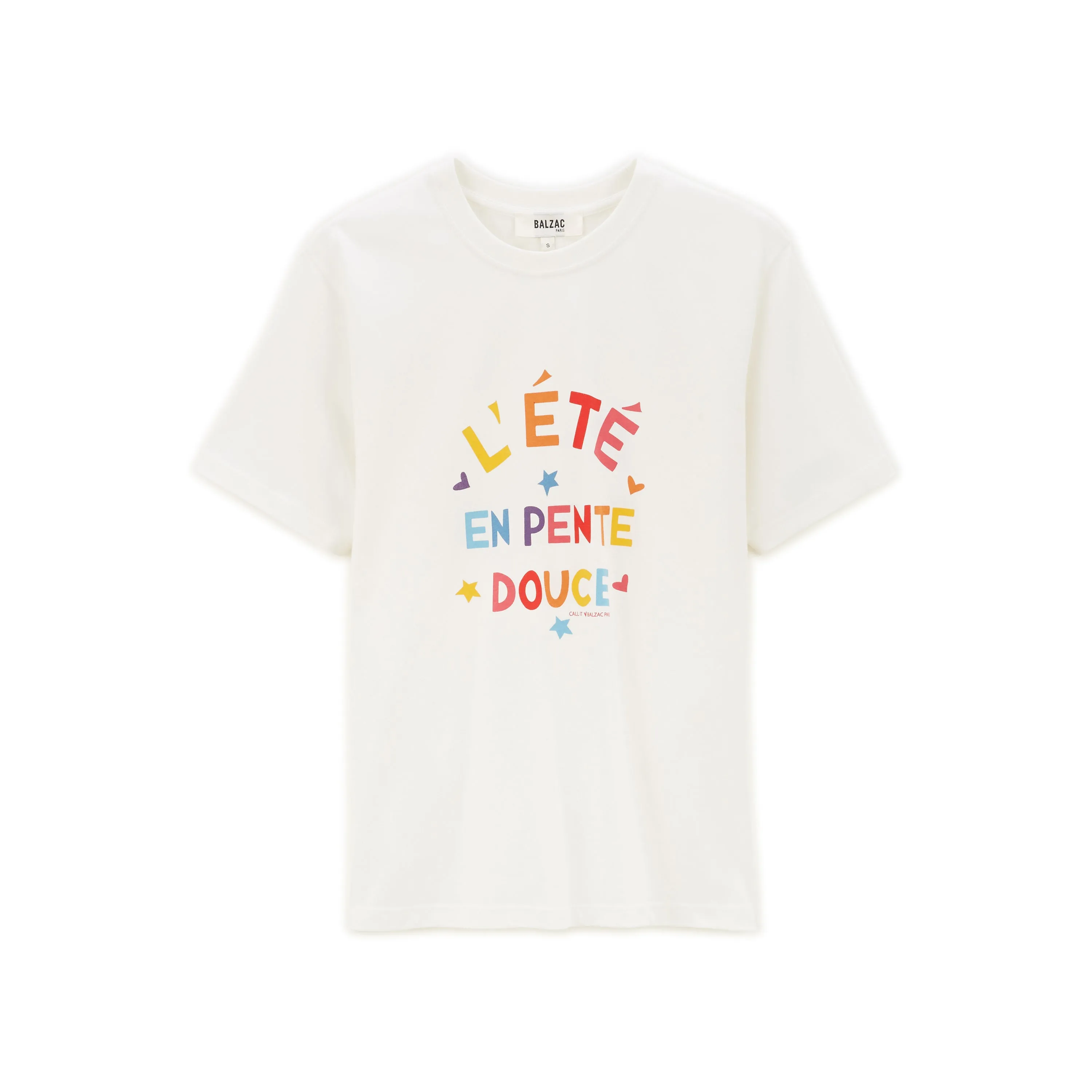 Tee-shirt Bree L'été en pente douce multicolore