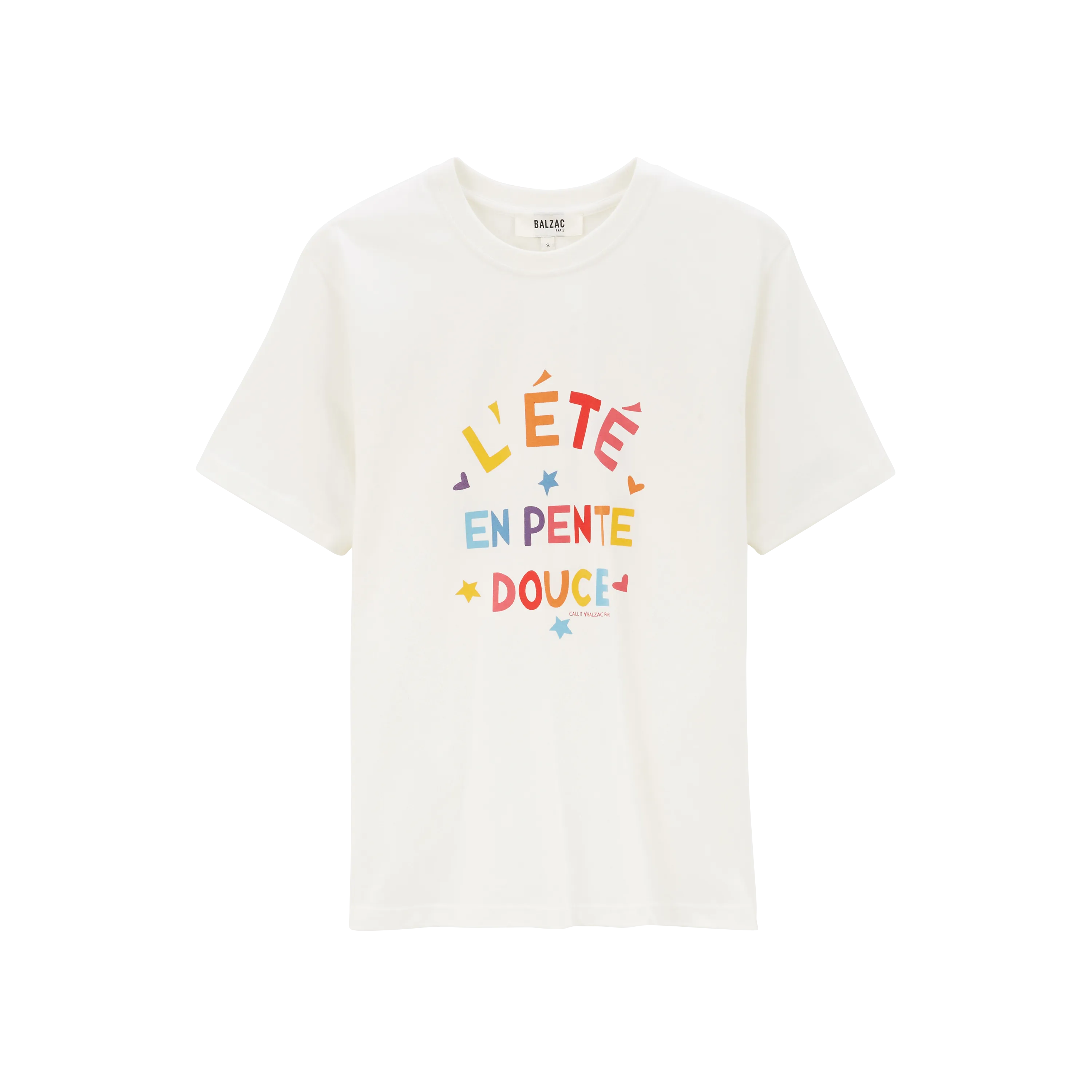 Tee-shirt Bree L'été en pente douce multicolore