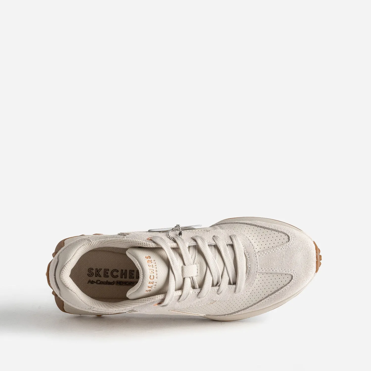 Tennis SKECHERS beige bi-matière - Baskets / Tennis Sport | ERAM