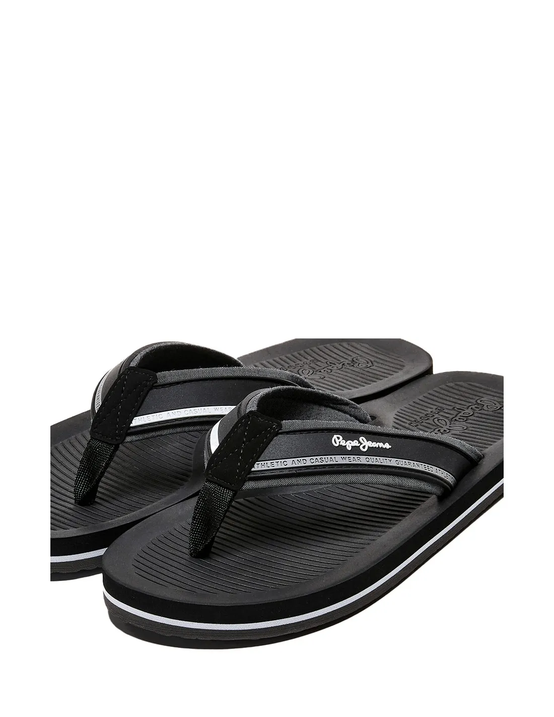 Tongs hommes Pepe Jeans South Beach Ref 52998 Black