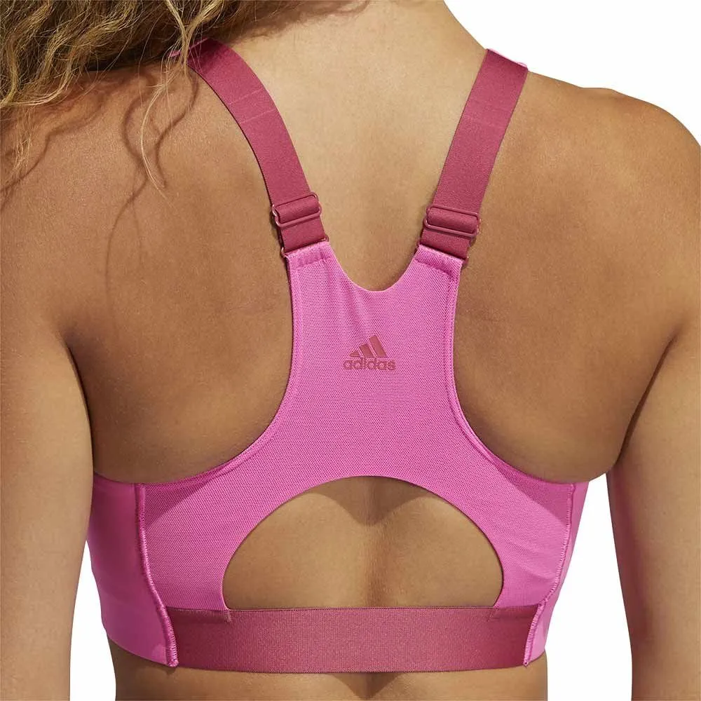 Vêtements de sport adidas Femme | Brassière de running adidas Ultimate Alpha Life Bra Screaming Pink/Wild Pink/Wild Pink pour fe